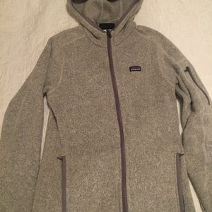 Patagonia Better Sweater Hooded zip/up S Gray